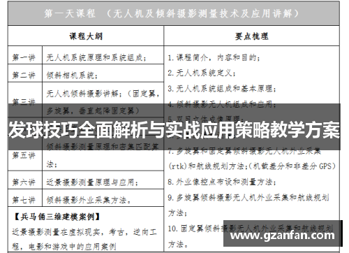 发球技巧全面解析与实战应用策略教学方案